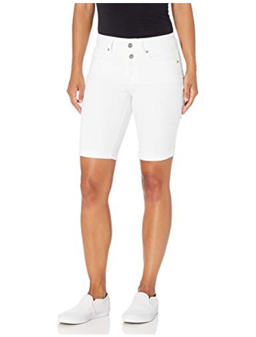 NYDJ Women's Petite Briella Jean Shorts with Roll Cuffs | Slimming & Flattering Fit