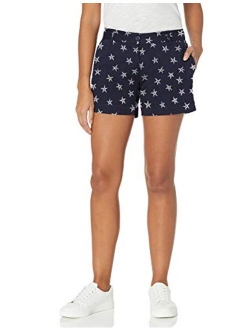 Women's Comfort Tailored Stretch Cotton Solid and Novelty Short