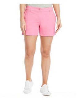 Women's Comfort Tailored Stretch Cotton Solid and Novelty Short