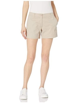 Women's Comfort Tailored Stretch Cotton Solid and Novelty Short