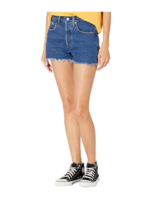 Levi's womens Premium 501 High-rise Shorts