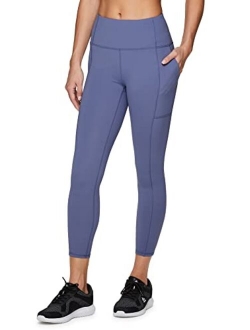 Active Women's Power Hold High Waist Soft Athletic Yoga Legging with Pockets