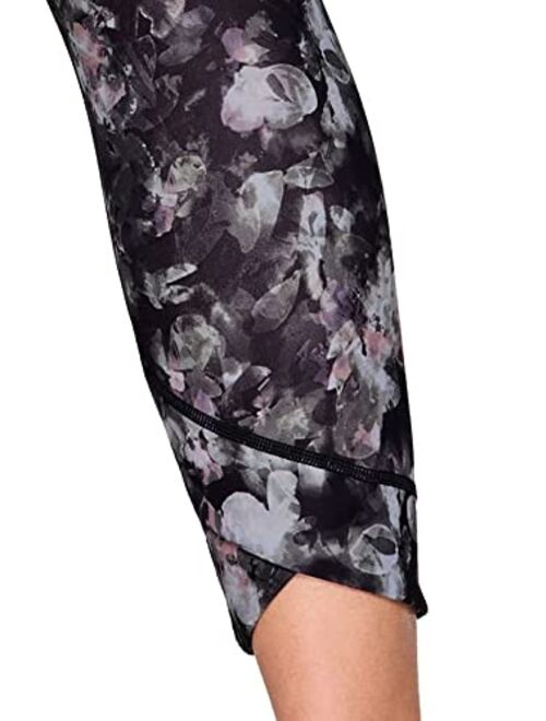 RBX Active Women’s Ultra Hold 7/8 Ankle Full Length Printed Running Yoga Legging