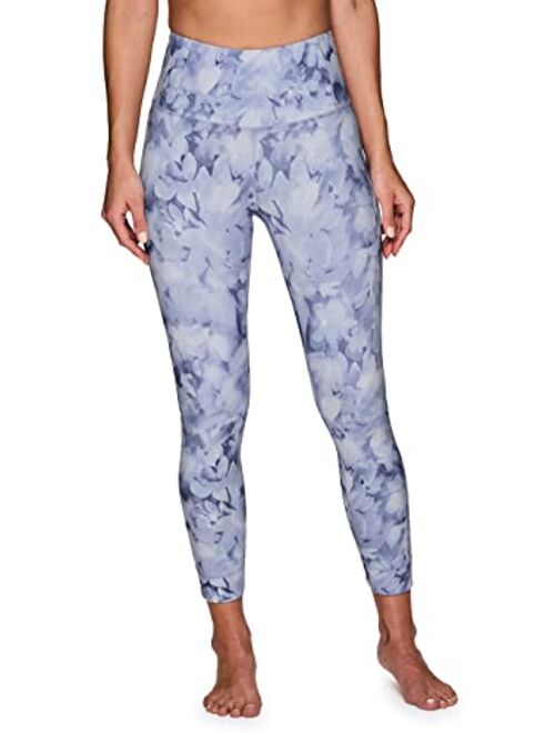 RBX Active Women’s Ultra Hold 7/8 Ankle Full Length Printed Running Yoga Legging