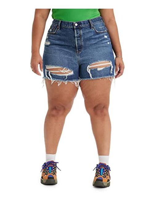 Women's Levi's® 501® Original Frayed Jeans Shorts