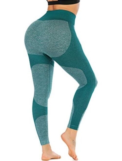 Seamless Butt Lift Leggings for Women,Ultra Soft High Waist Yoga Leggings for Women Workout