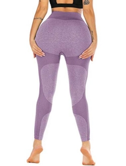 Seamless Butt Lift Leggings for Women,Ultra Soft High Waist Yoga Leggings for Women Workout