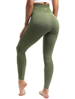 Seamless Butt Lift Leggings for Women,Ultra Soft High Waist Yoga Leggings for Women Workout