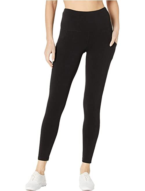 Jockey Active Cotton/Spandex Basics 7/8 Leggings w/ Side Pocket