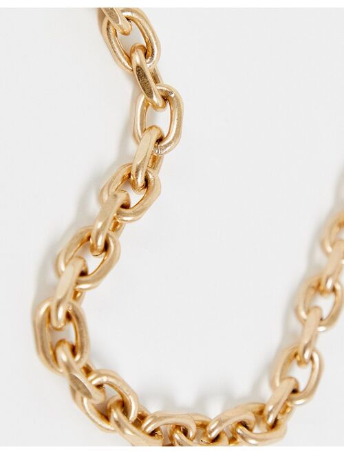 Icon Brand Industrial chain necklace in gold