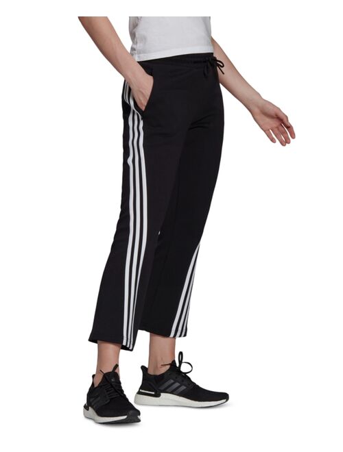 adidas Women's Cropped 3-Stripe Pants