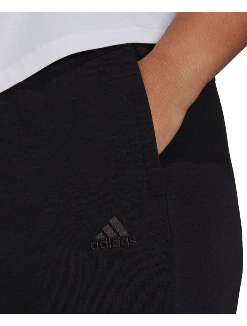 adidas Plus Size Logo Graphic Jogger Pants