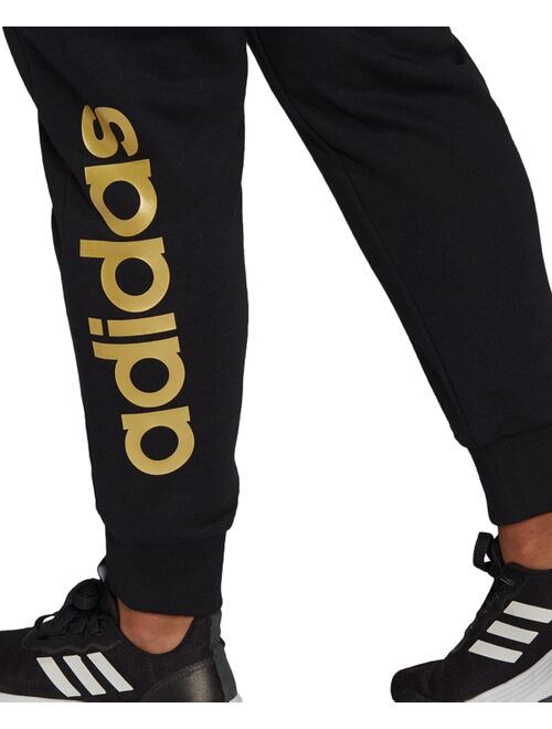 adidas Plus Size Logo Graphic Jogger Pants