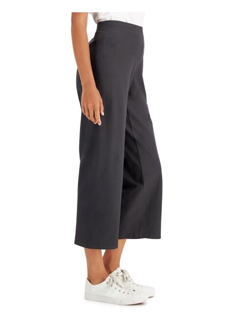 Eileen Fisher Straight-Leg Cropped Pants