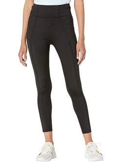 Studio Rib Side High-Waisted 7/8 Tights