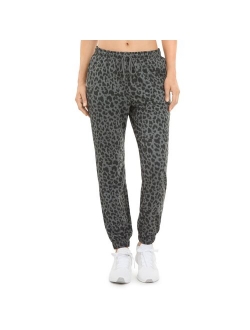 Women's Cozy Leopard Sweatpant