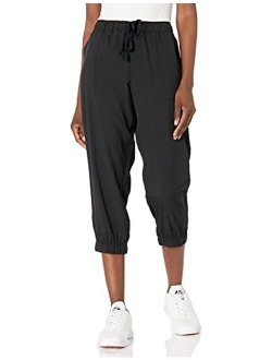 Women's Cropped Woven Jogger