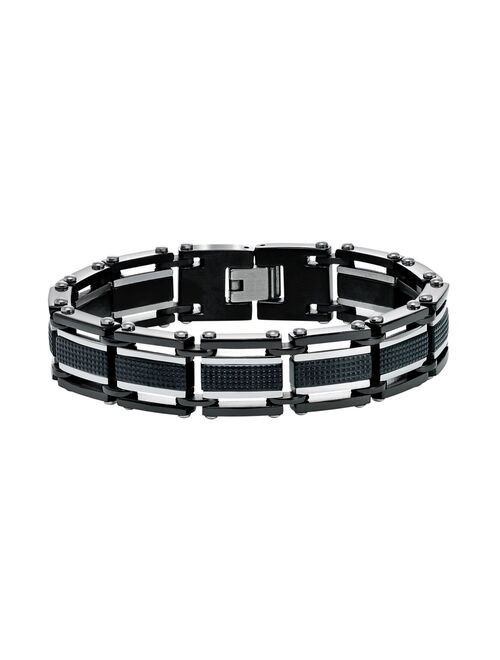 AXL by Triton Men's Two Tone Stainless Steel Bracelet