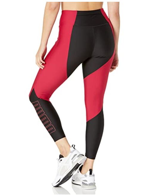 PUMA Women's Train Eversculpt Logo High Waist 7/8 Tights