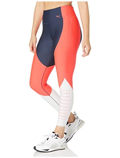 PUMA Women's Train Eversculpt Logo High Waist 7/8 Tights