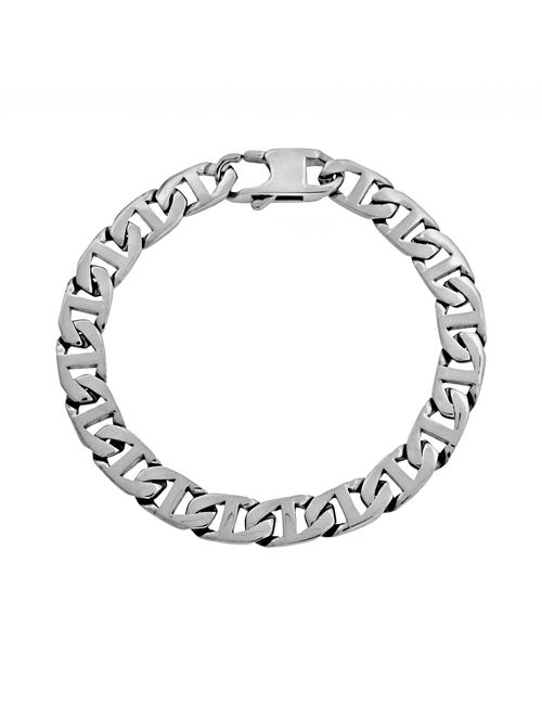 LYNX Stainless Steel Mariner Chain Bracelet - Men