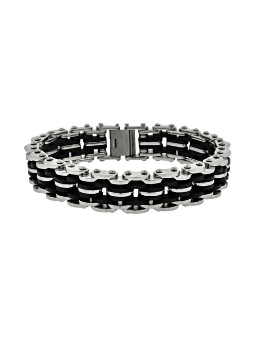 LYNX Stainless Steel Bicycle Chain Bracelet - Men