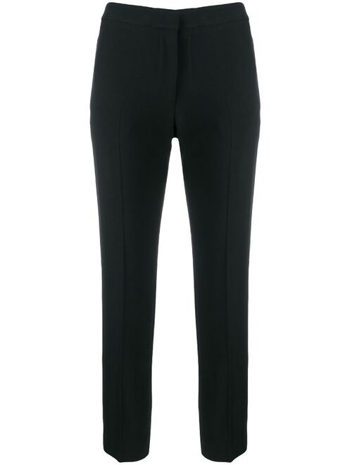 Alexander McQueen cropped leg cigarette trousers