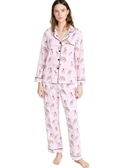 Women's Classic Notch Collar PJ Set