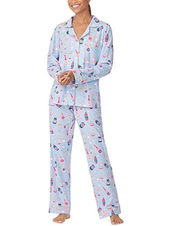 Women's Classic Notch Collar PJ Set