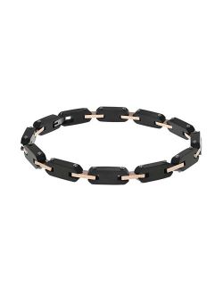 LYNXMen's Tri Tone Stainless Steel Bracelet