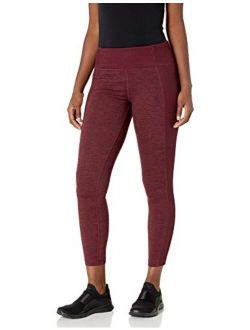 Women's Melange Rib Full Length Legging