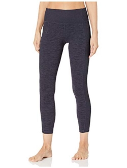 Women's Melange Rib Full Length Legging