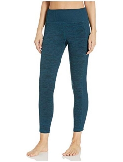 Women's Melange Rib Full Length Legging