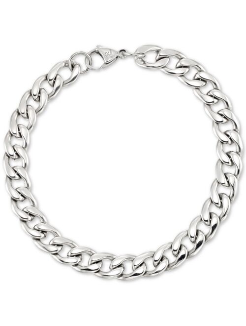 LEGACY for MEN by Simone I. Smith Curb Chain Bracelet in Stainless Steel