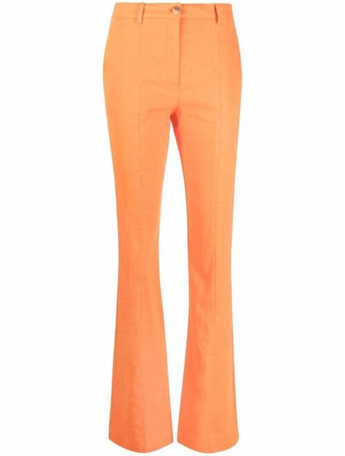 PINKO slit cuff tailored trousers