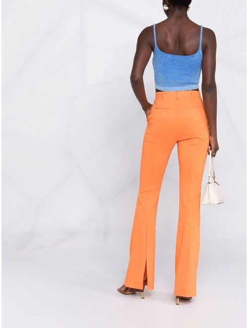 PINKO slit cuff tailored trousers