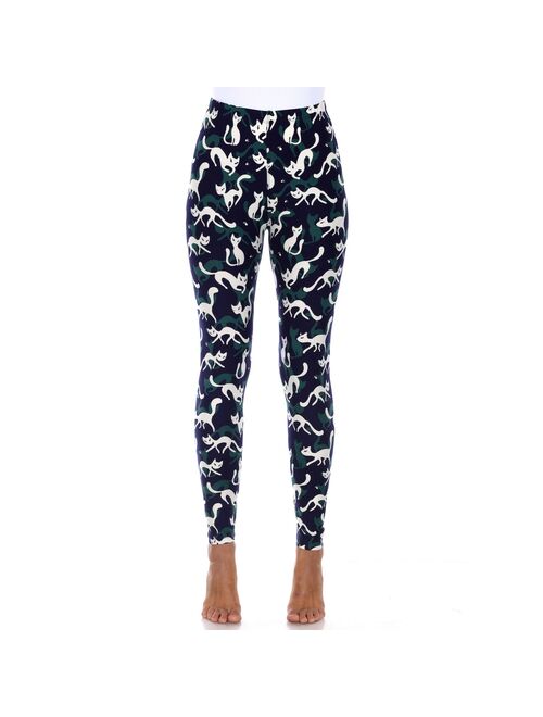 Women's White Mark Printed Leggings