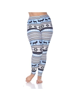 Plus Size Printed Leggings