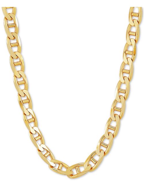 Macy's Mariner 22" Chain Necklace in 18k Gold-Plated Sterling Silver