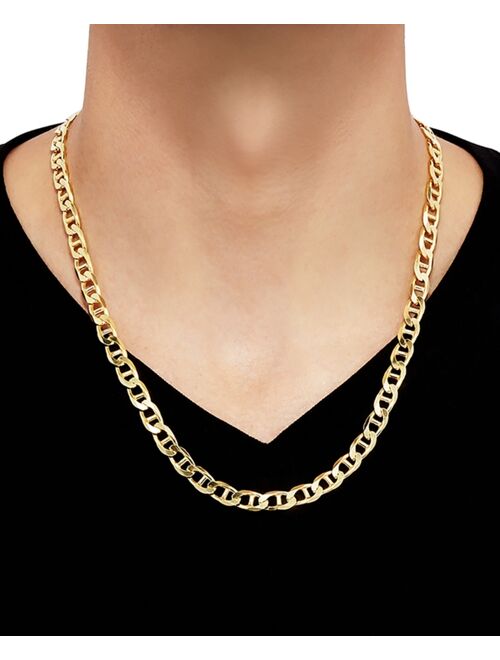 Macy's Mariner 22" Chain Necklace in 18k Gold-Plated Sterling Silver