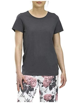 Women's Short Sleeve Scoop Neck Sleep Tee