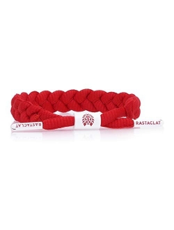 Rastaclat Men's Braided Bracelet, 100% Polyester - Medium/Large