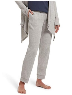 womens Knit Long Pajama Sleep Pant With Cuffs