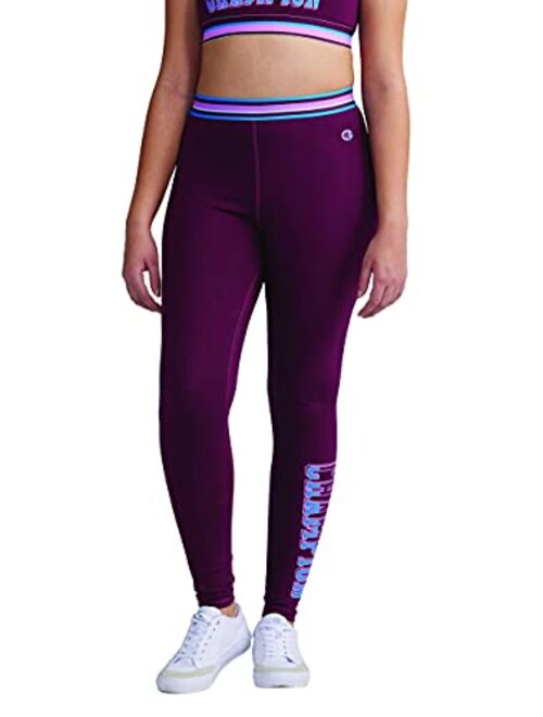 Champion Women's Authentic Tight, Script Print