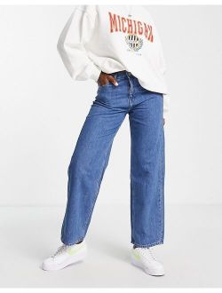 lee wide leg jeans