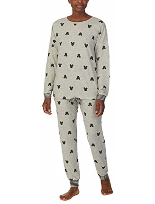 Disney Womens 2 Piece Cozy Pajama Set