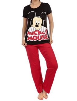 Womens Pajamas Mickey Mouse