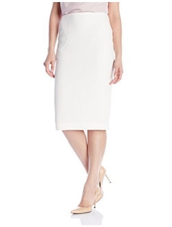 Women's Stretch Crepe Skimmer Skirt