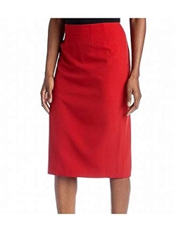 Women's Stretch Crepe Skimmer Skirt