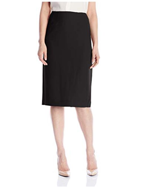 Kasper Women's Stretch Crepe Skimmer Skirt